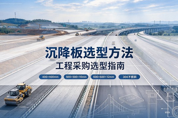 松北沉降板选择方法