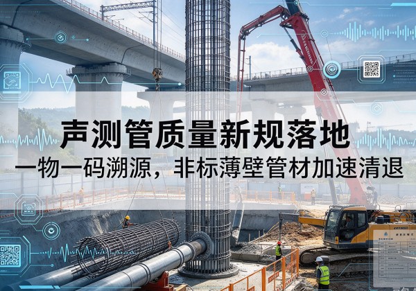 松北声测管质量新规落地，一物一码溯源，非标薄壁管材加速清退