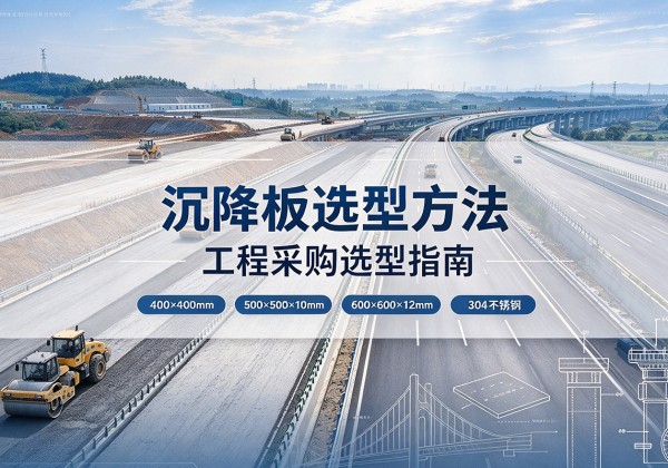 松北沉降板选择方法