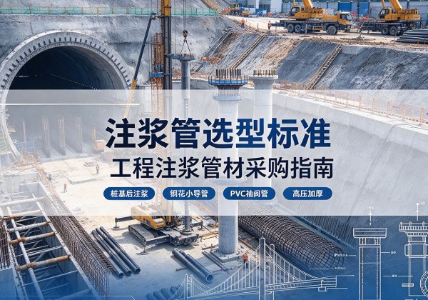 松北注浆管选型标准